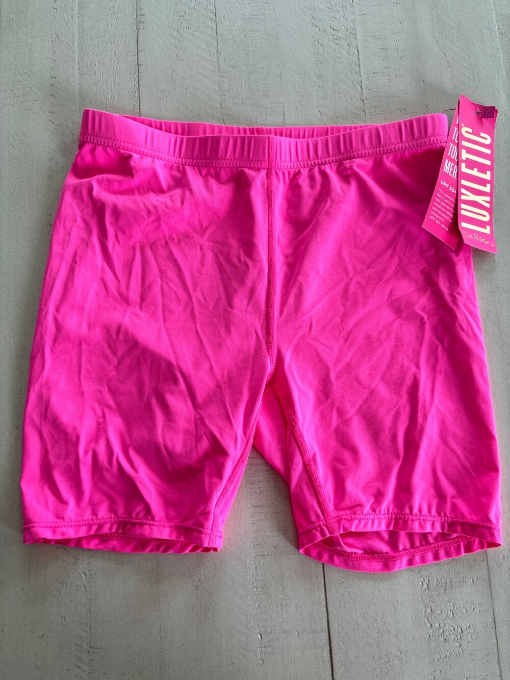 Lilly Pulitzer Meryl Luxletic Tennis Shorts Hot Pink NWT XXS